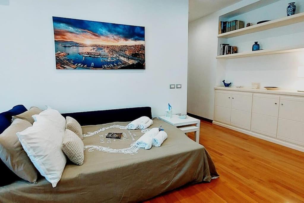 Blue Apartment Cagliari Bagian luar foto