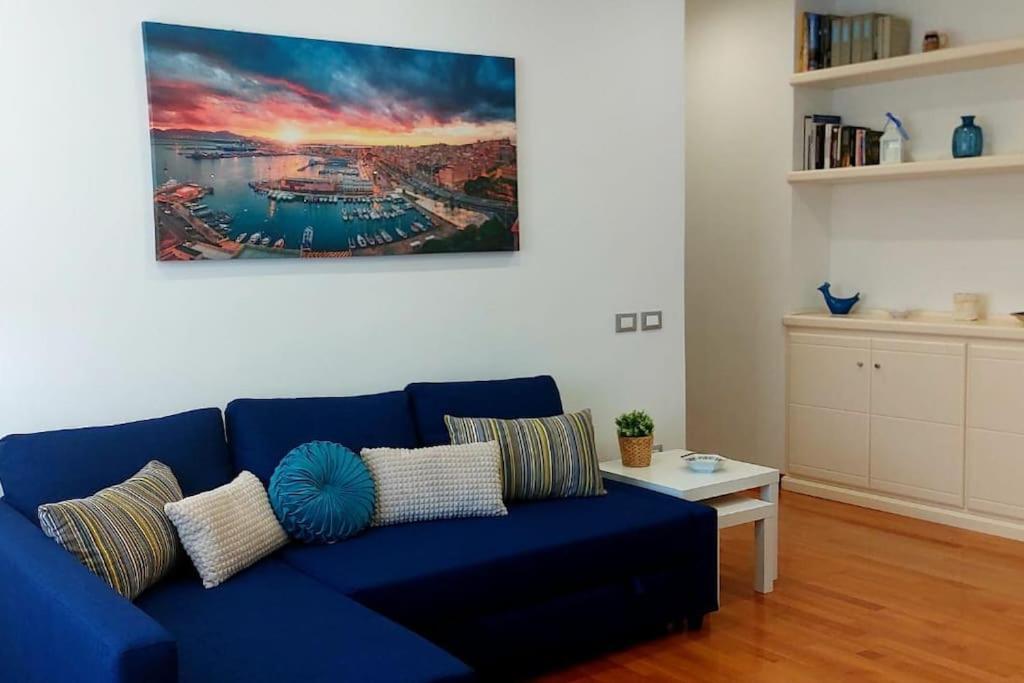 Blue Apartment Cagliari Bagian luar foto
